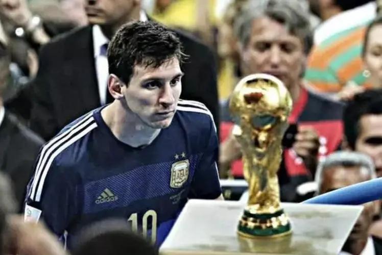 梅西迪马利亚弥补遗憾,2014世界杯梅西遗憾