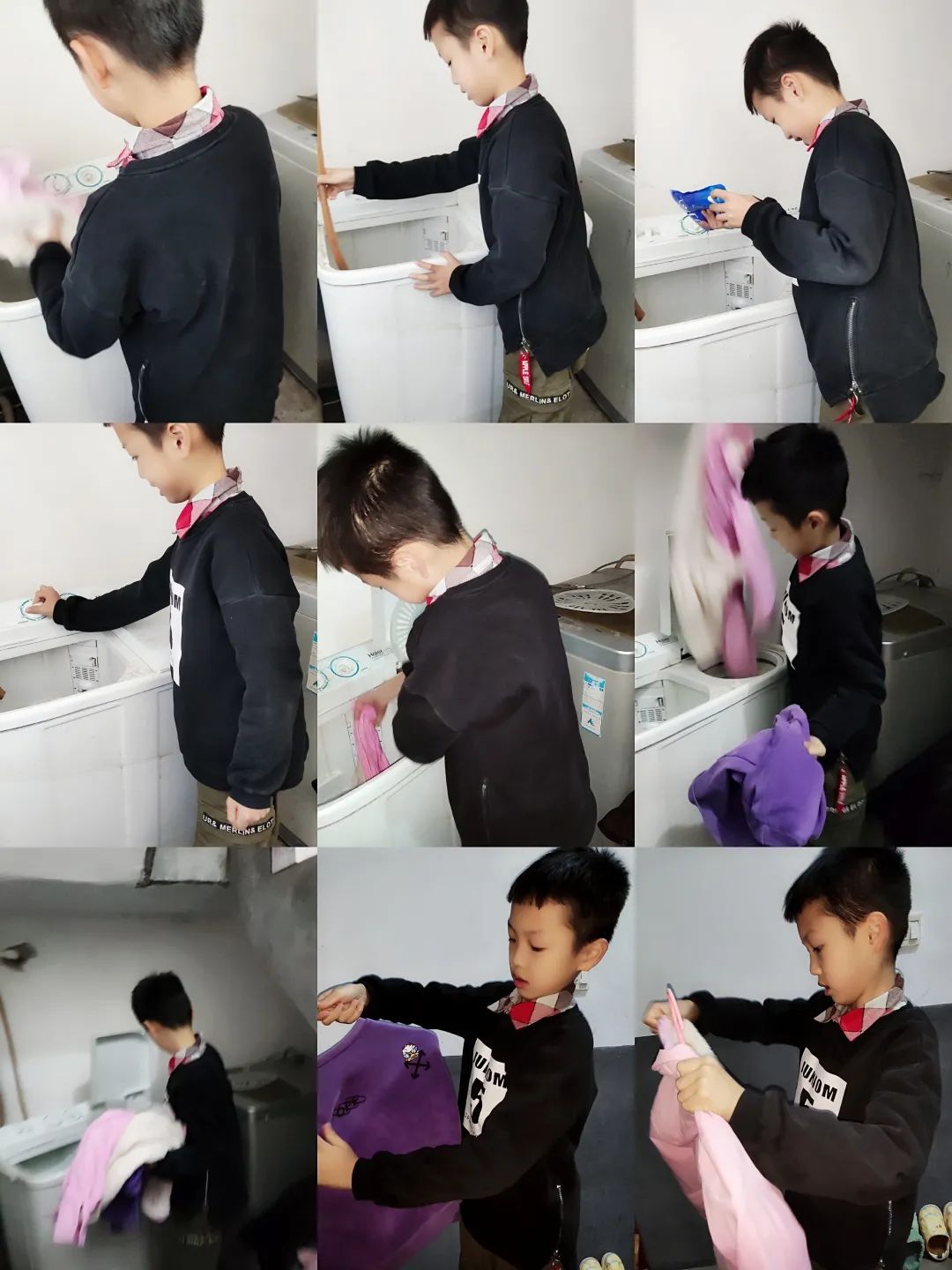 相公街道中心小学三年级线上劳动课程简报