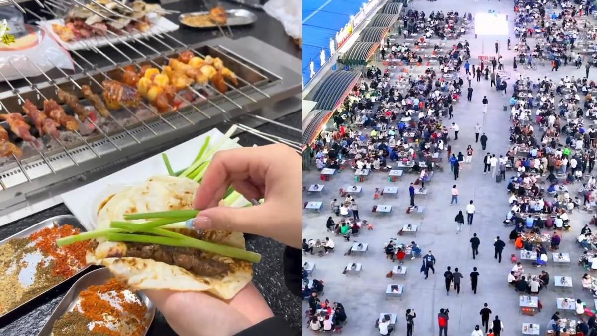 山东淄博井喷视频,五一淄博旅游有多火