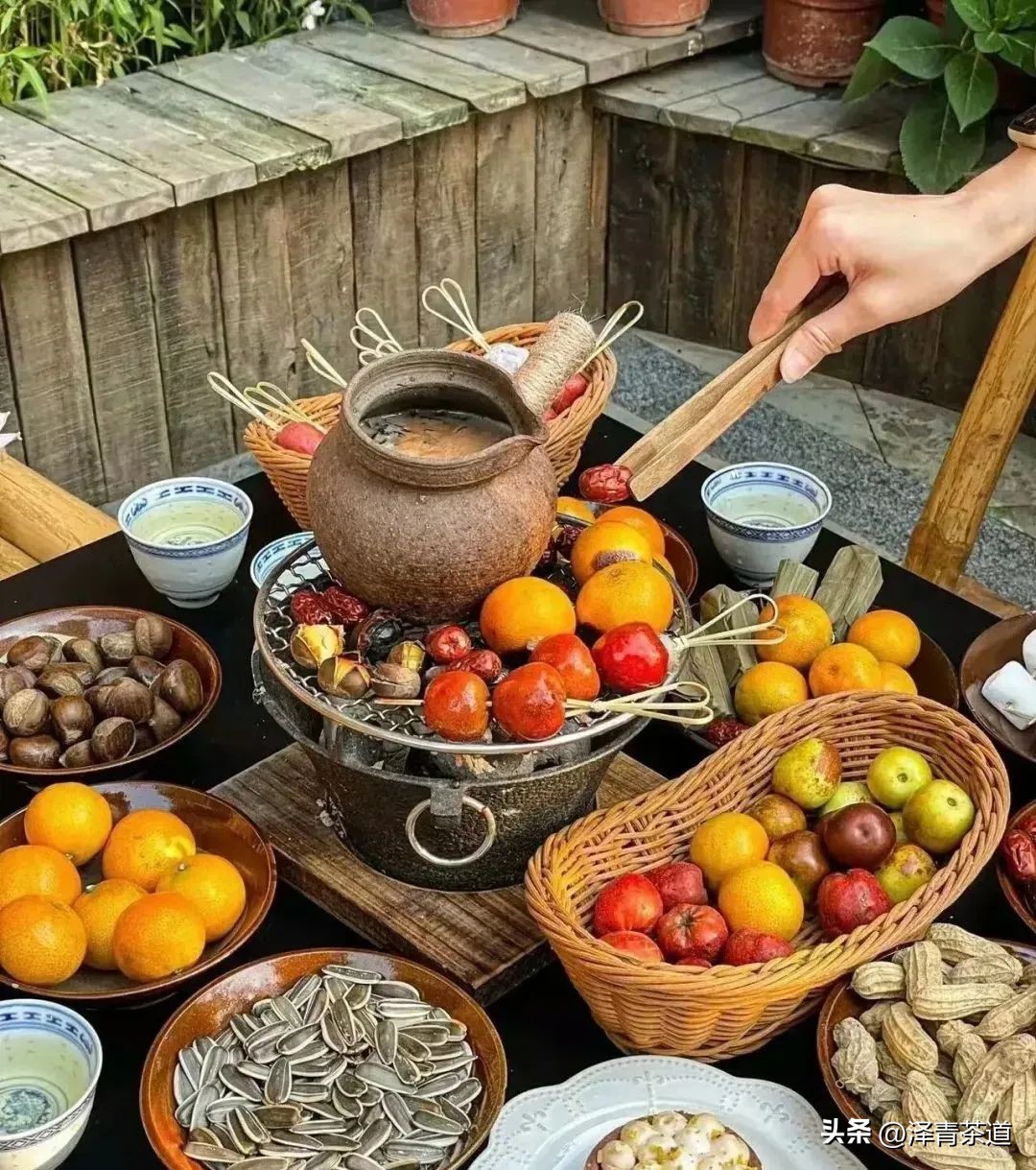 尚茶堂围炉茶会晚来天欲雪,这个冬天教你如何围炉煮茶