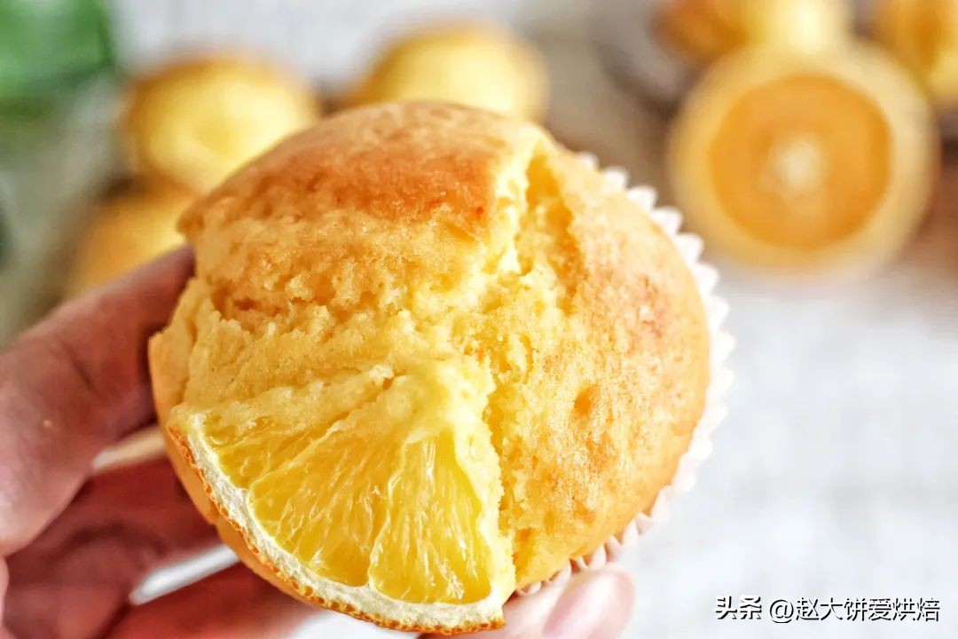 经典香橙马芬蛋糕的做法和配方,香橙玛芬做法视频教程