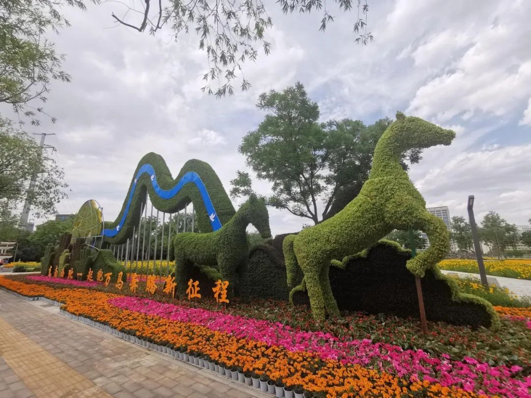 马拉松赛道亮点,马拉松靓图