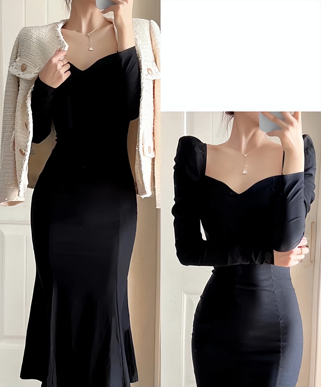 黑色衣服显瘦吗,穿黑色衣服显气质吗