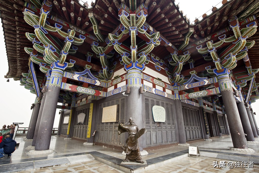 四大文化名城鹳雀楼,十大名楼之鹳雀楼图片