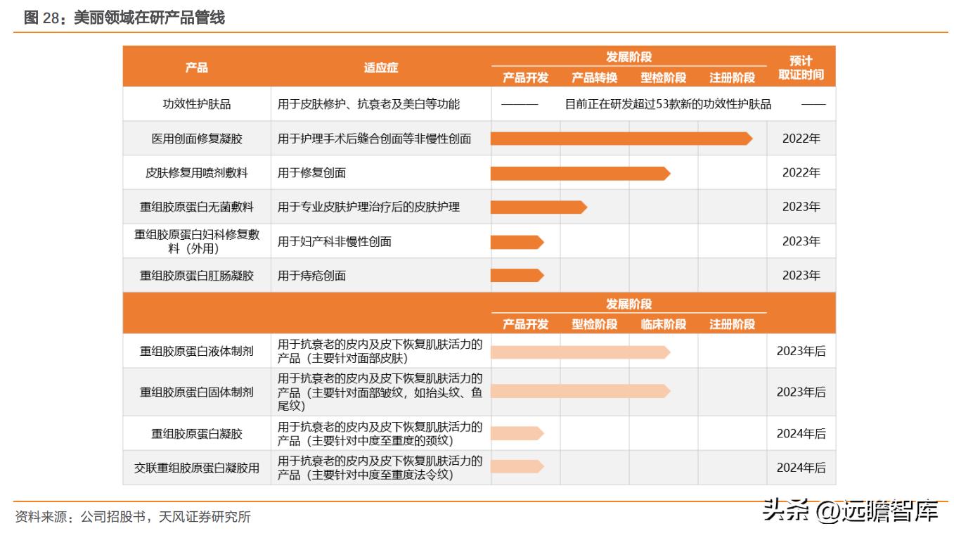 巨子生物重组胶原蛋白,巨子生物三型胶原蛋白获批