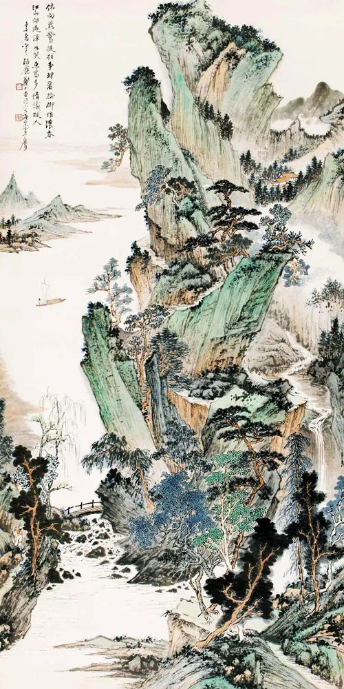 画春天的山水画叫什么,山水画有几种春的画法