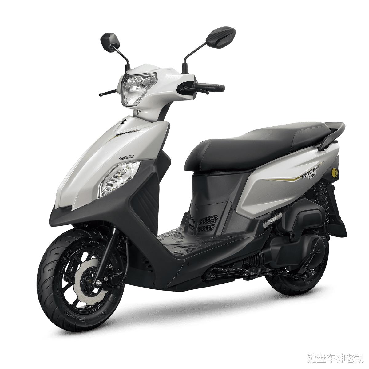 三阳迪爵125踏板车视频测评,全新三阳迪爵125