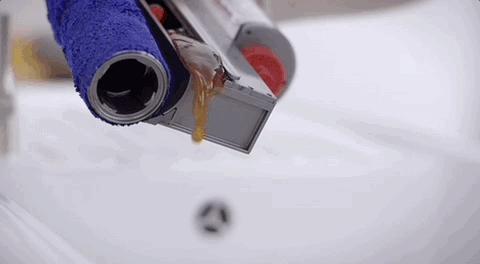 戴森吸尘器配的洗地刷头是正品吗,戴森吸尘器有洗地的功能吗