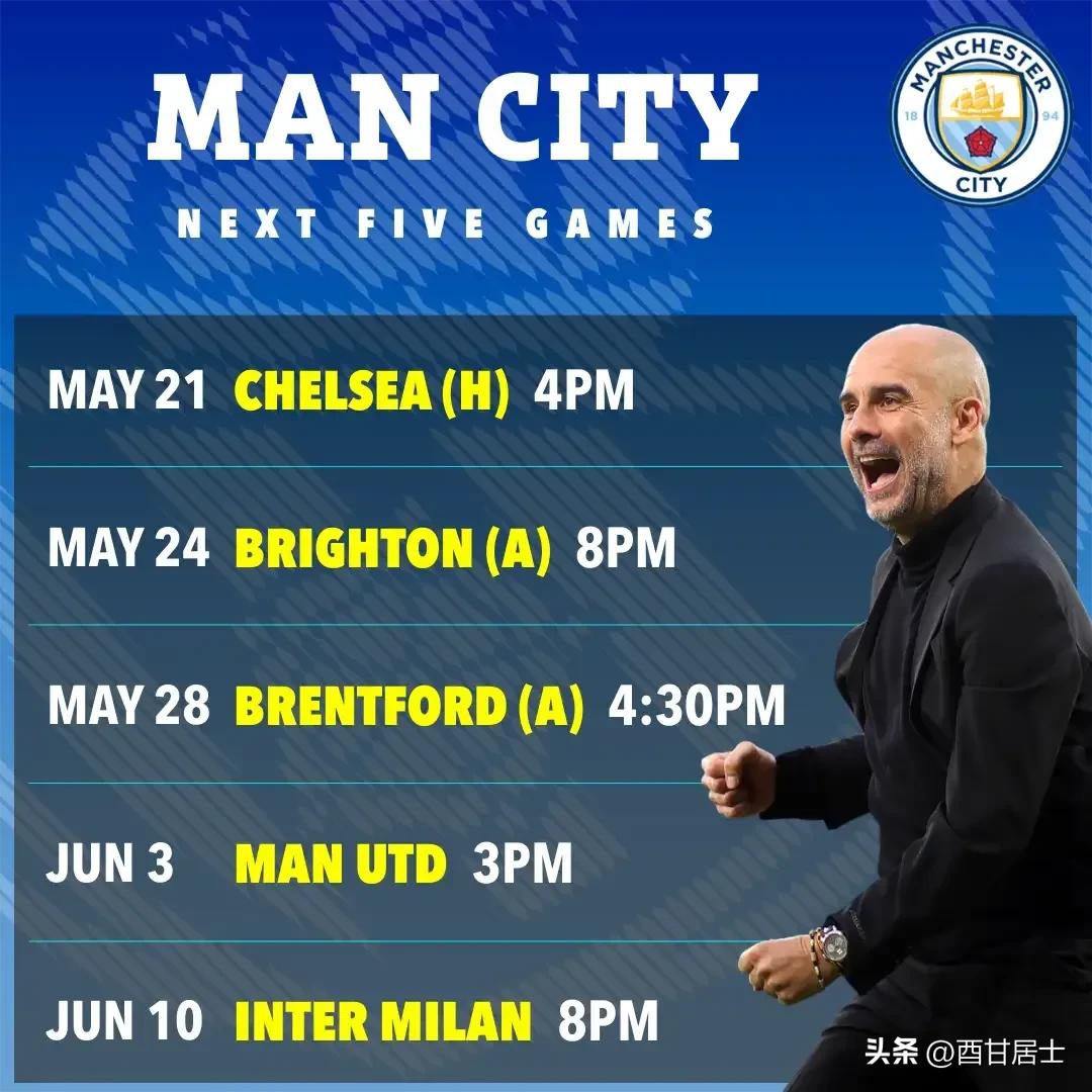 天蓝足球曼城vs国米,十年磨一剑曼城终于闯入欧冠决赛