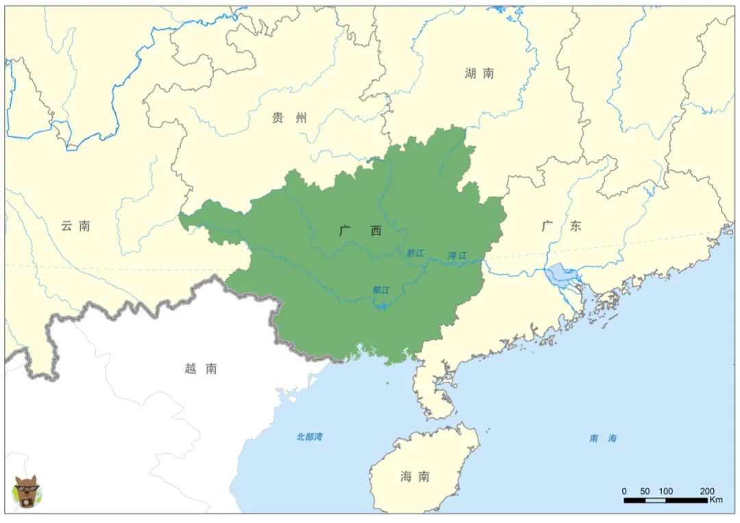 广西壮族自治区地理知识点整理,广西壮族自治区地理特征