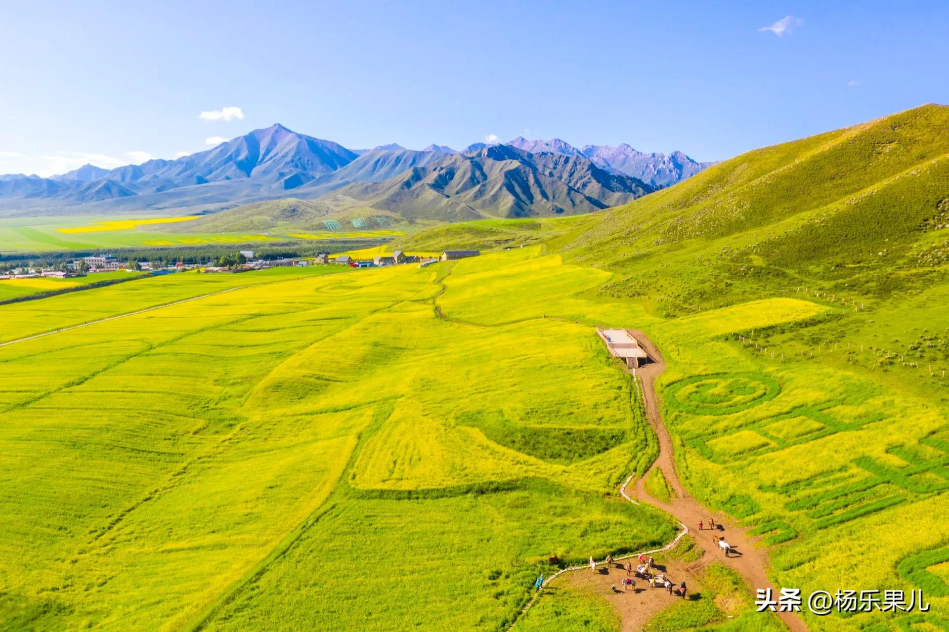 张掖最值得去的景点,张掖最美的旅游区