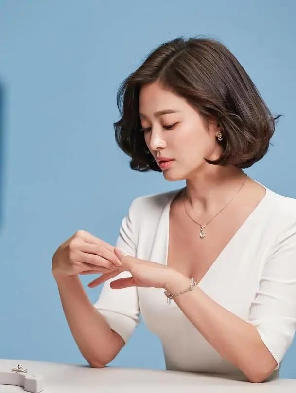 宋慧乔短发怎么打理好看又简单,宋慧乔同款短发适合方脸型