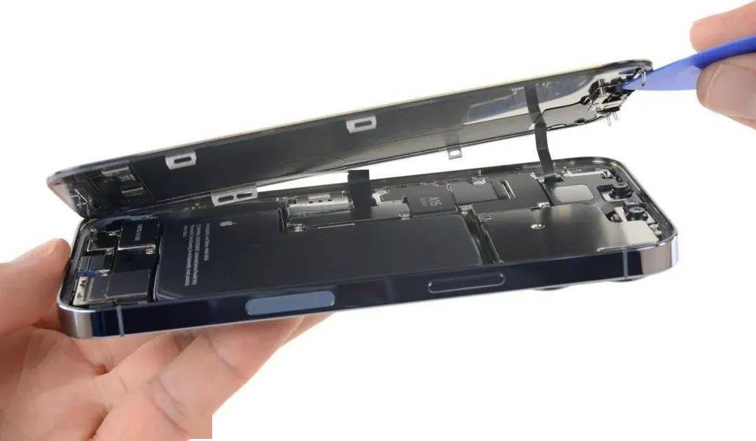 iphone后面长什么样子,iphone屏幕内部掉漆