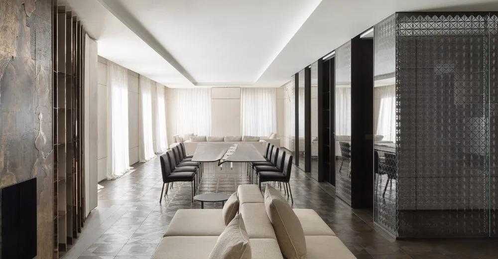 180平现代高级质感大平层,遵义大平层轻奢装修实景高级感