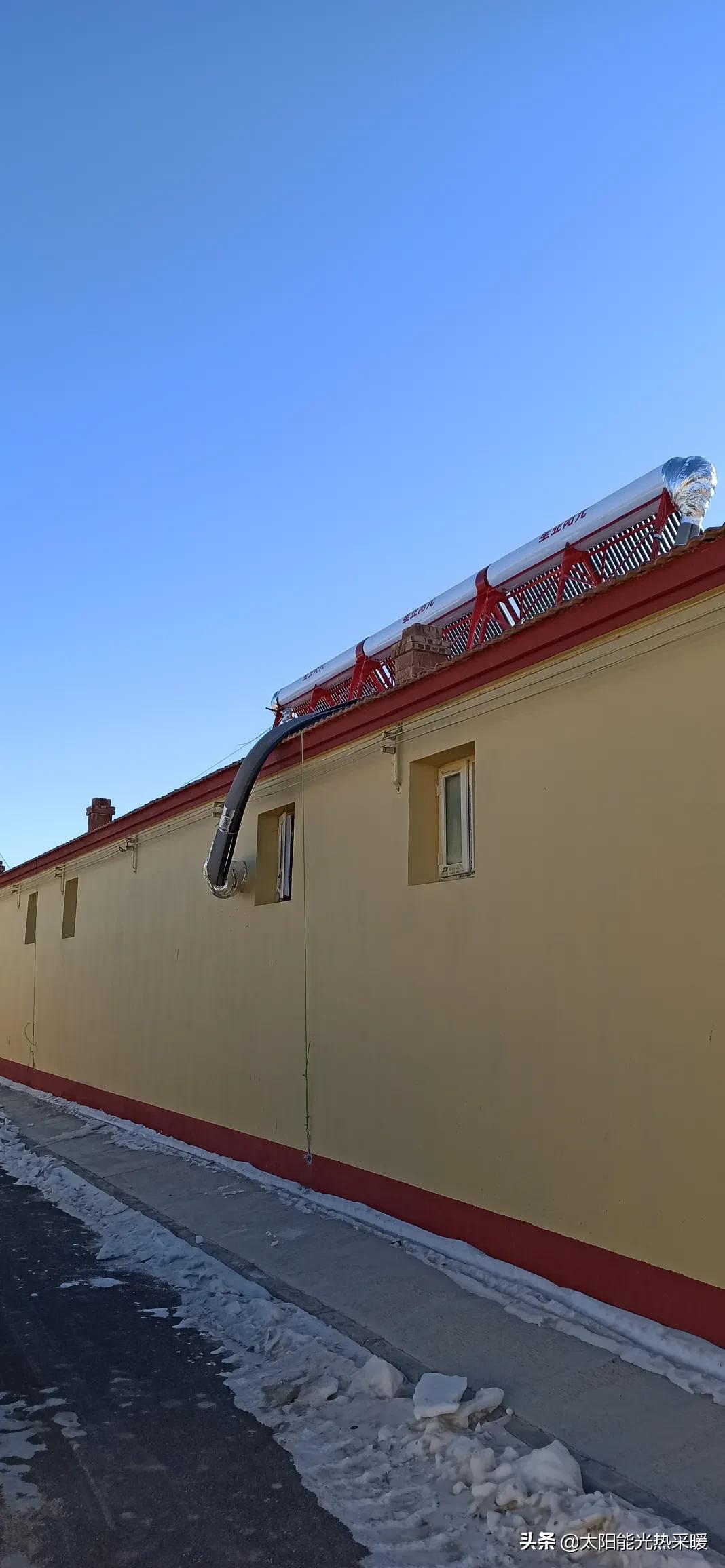 100平米民居配置100支太阳能集热管够不够？能不能热？能热多久？