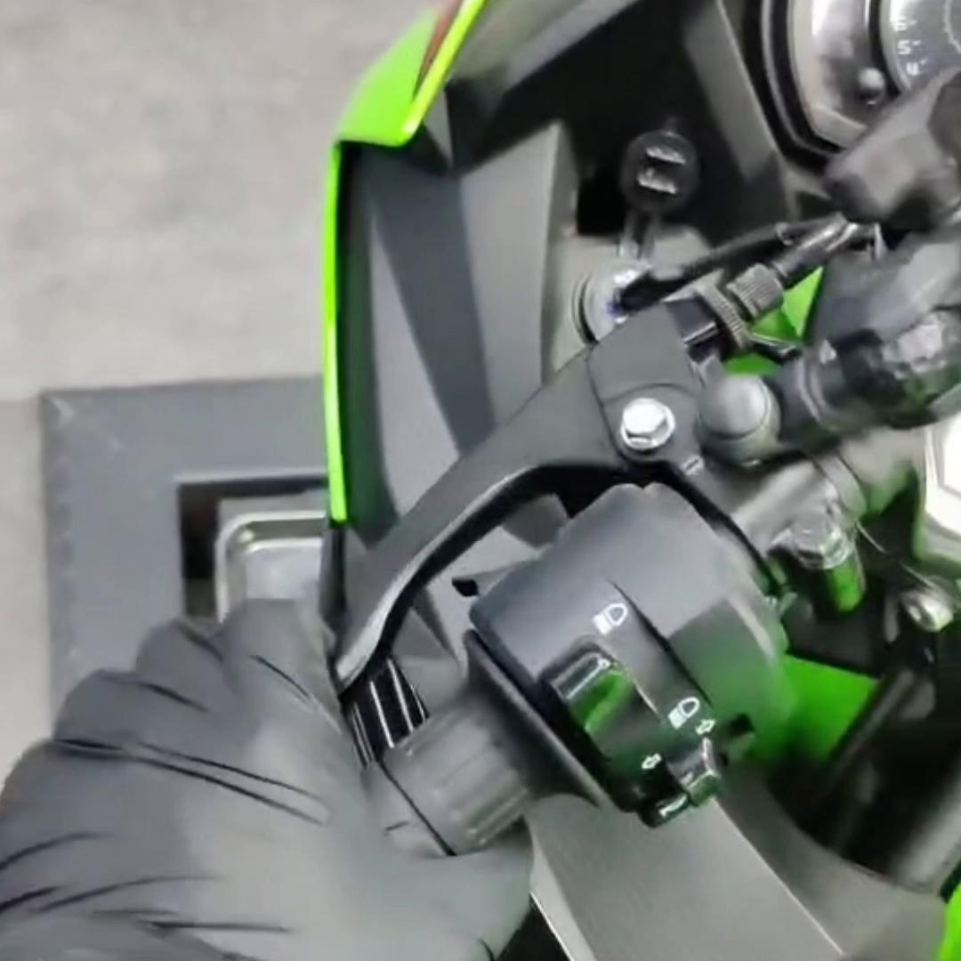 刹车离合器拉杆调整,前轮刹车拉线怎么调