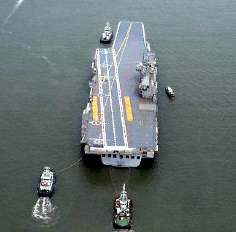 维克兰特号航空母舰提前服役,维克兰特号航空母舰进度