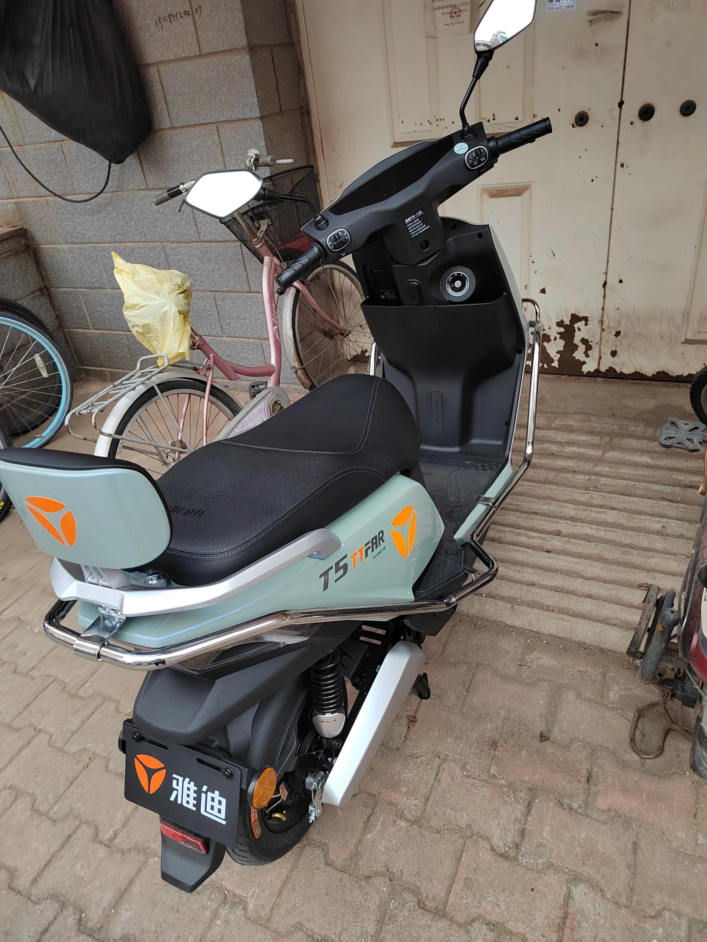 雅迪t5冠能2.0测评,雅迪t5冠能版72v和60v有什么差别