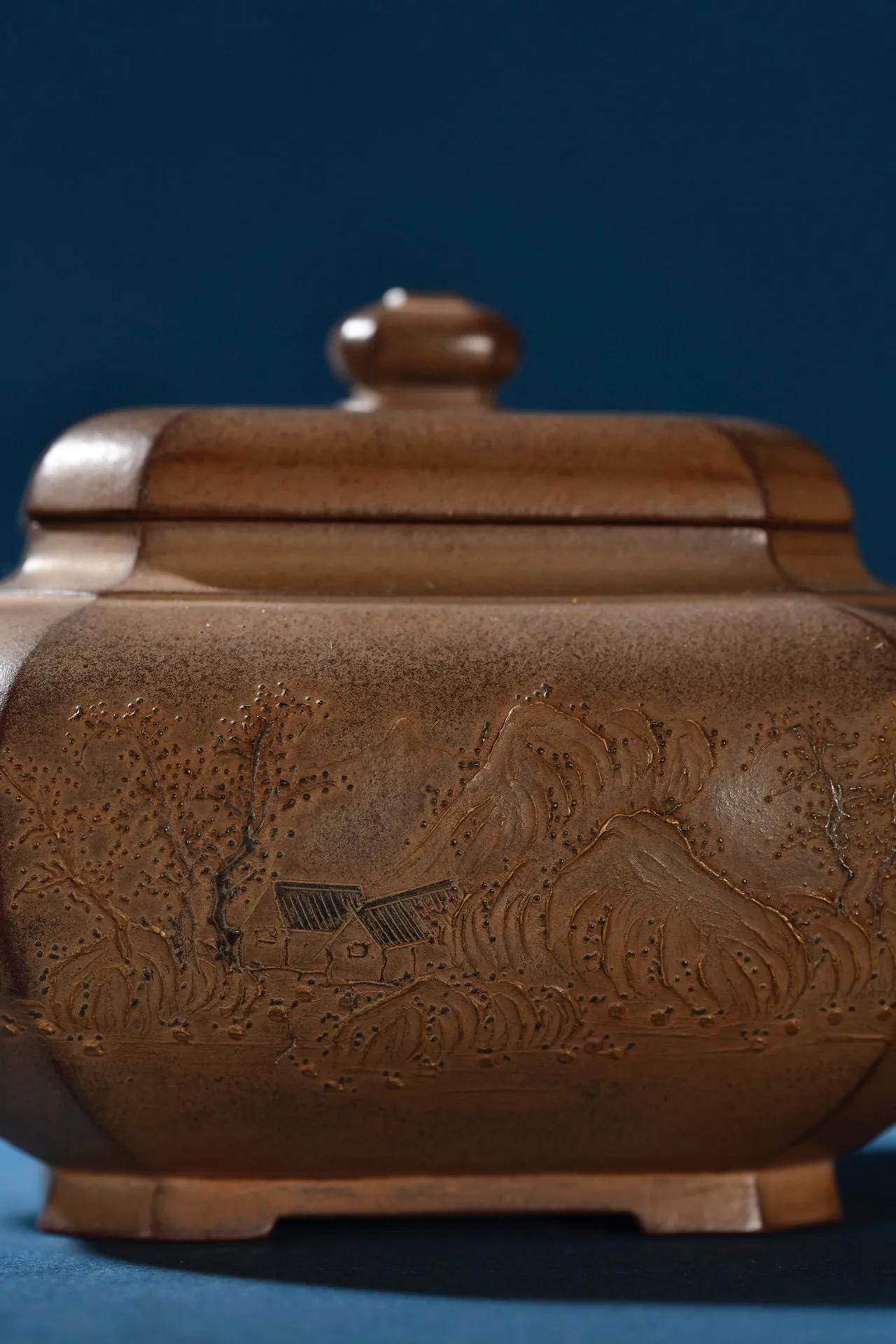 紫砂茶壶的种类及图片大全,紫砂山水茶壶多大