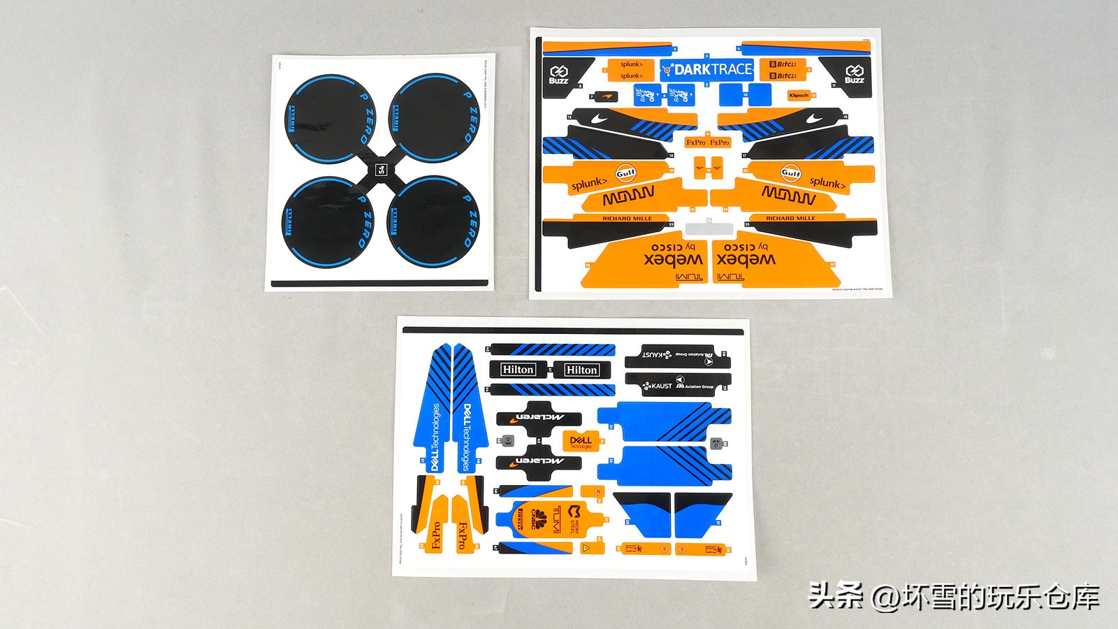 乐高42123迈凯伦塞纳机械组开箱,乐高42141迈凯伦f1赛车拼装过程