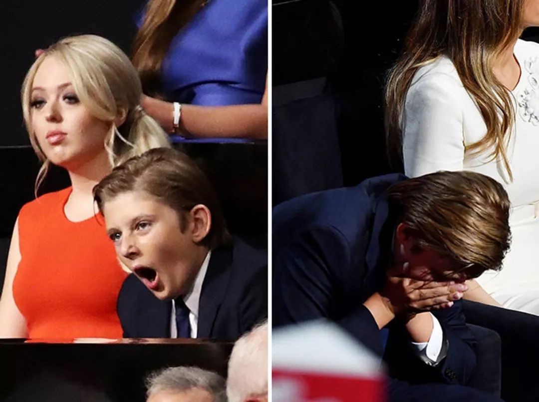 特朗普最小的儿子和最大的孙子,特朗普的小儿子今年几岁