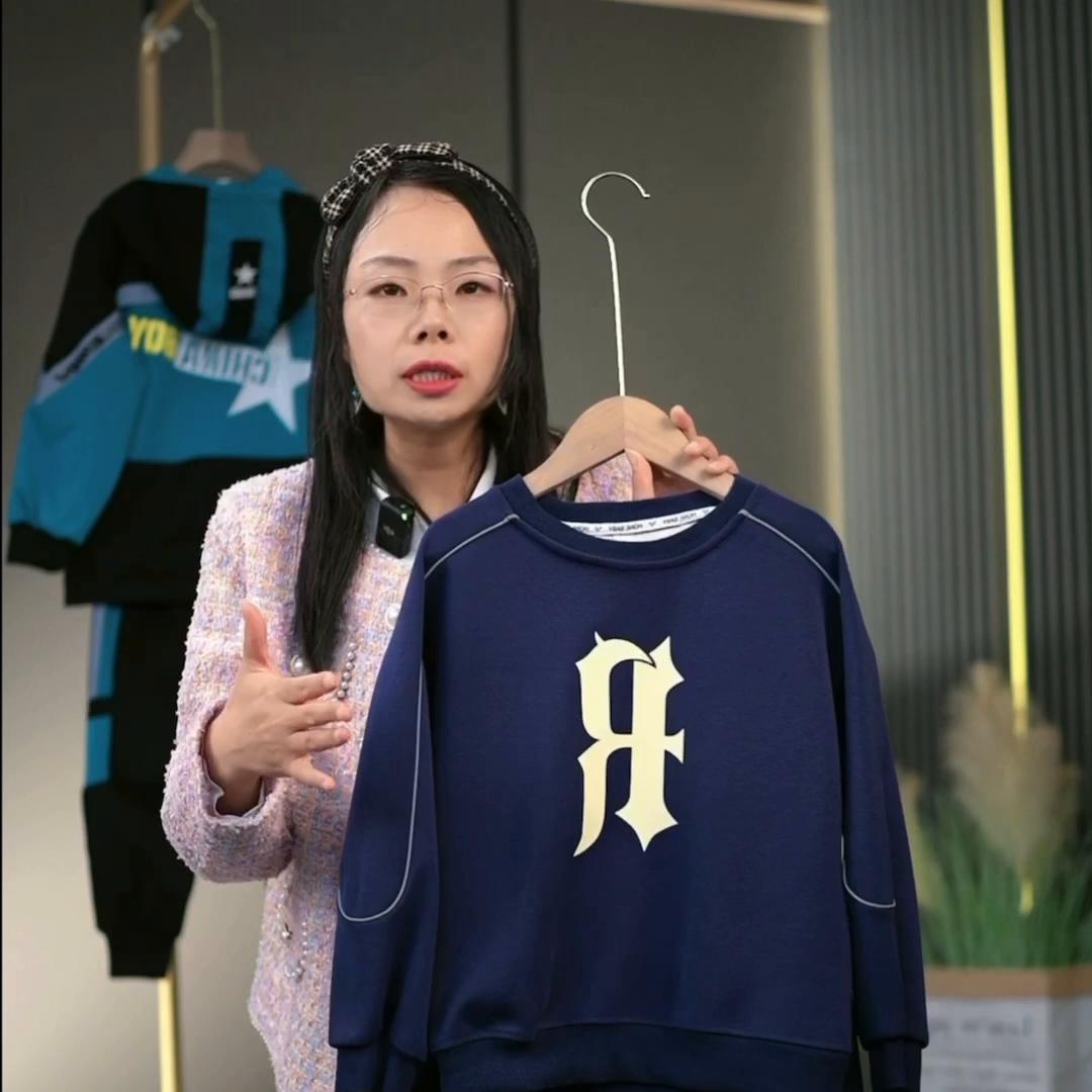 儿童服装男童款8-14岁潮牌秋冬装,儿童服装男童款7-10岁套装秋冬