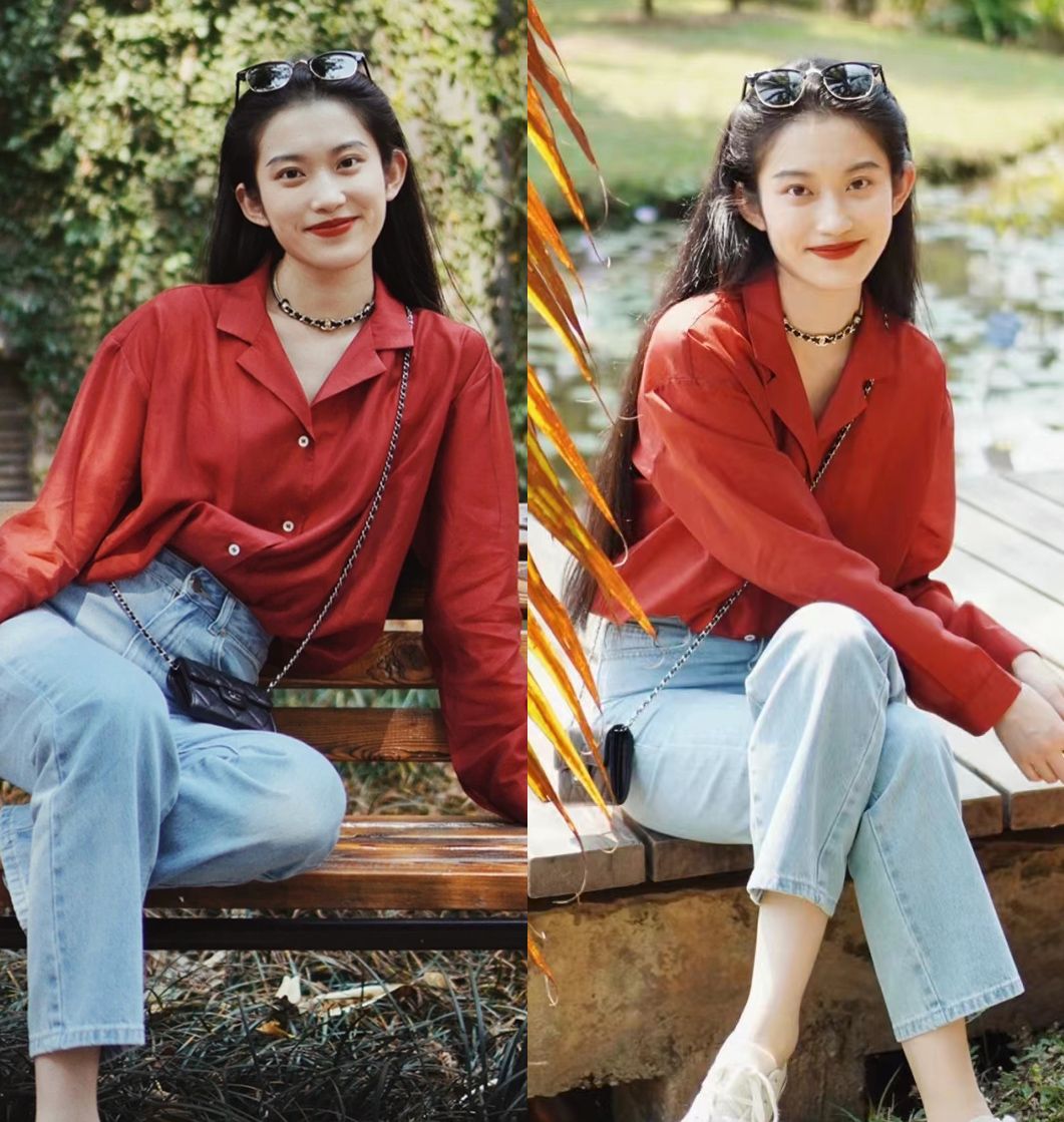 衬衫高级感轻奢几种穿搭,衬衫怎么穿好看又有范