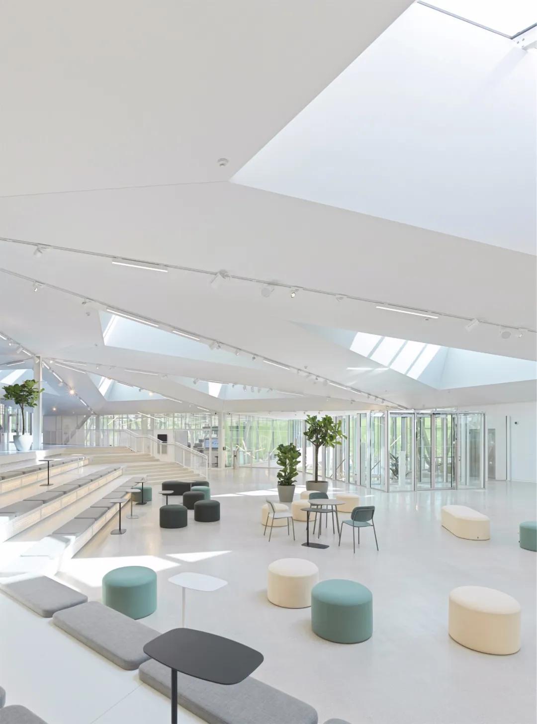 工业园区布局设计,灵活办公空间科技园区