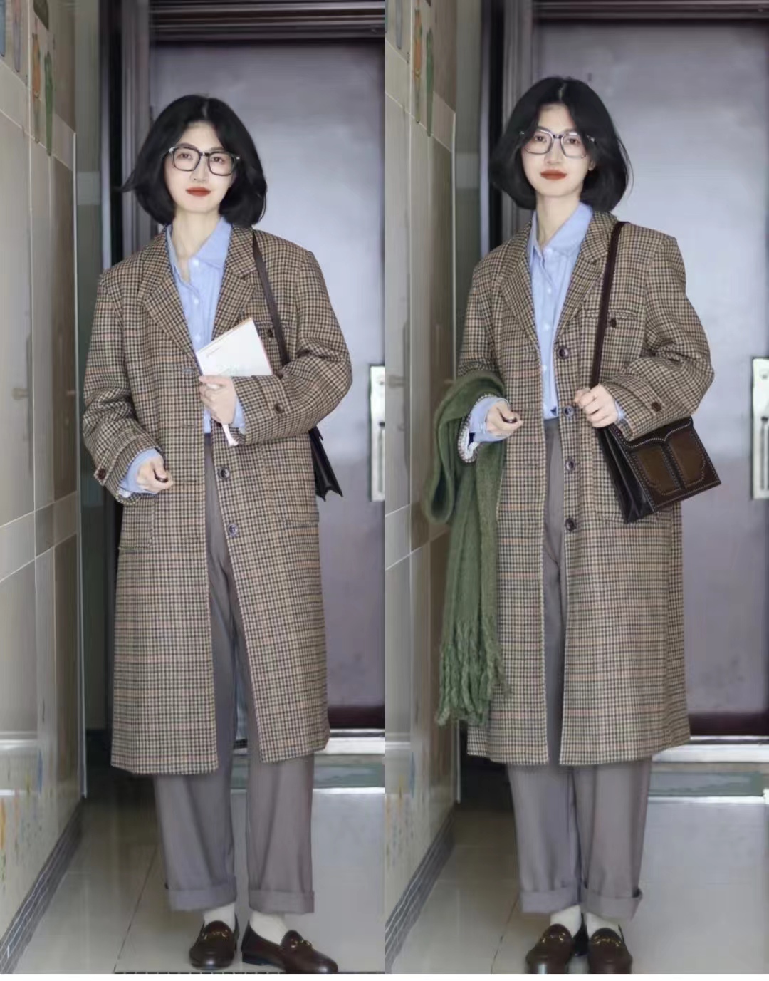 40到50岁秋冬高档女装连衣裙,秋冬搭配简约高级30岁到40岁