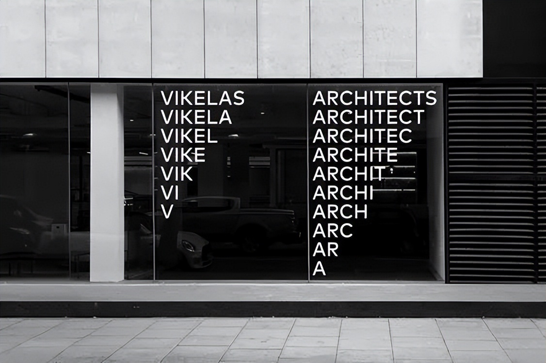 很有高级感的店招,35平店面设计