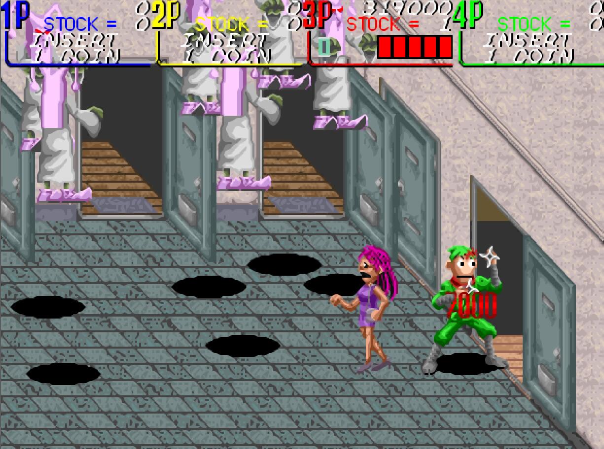 街机游戏街霸人物原型,街机恶魔猎人原型