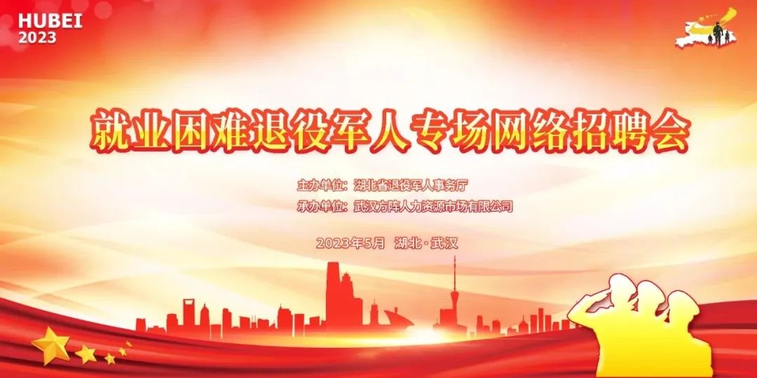 500家企业8万多个岗位春暖花开,湖北省第五届退役军人专场招聘会