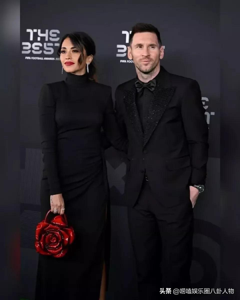 梅西和老婆同框大秀,梅西老婆手拿战靴