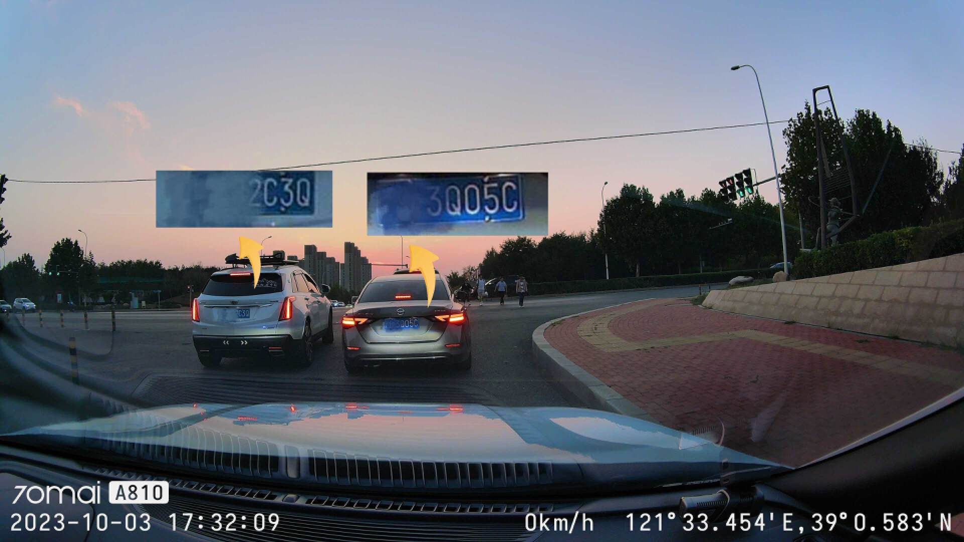 70迈a810行车记录仪怎么设置最好,70迈a810行车记录仪摄像头防反光