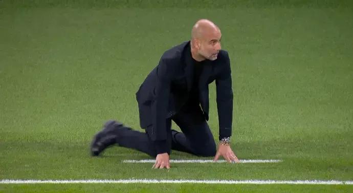 曼城夺欧冠瓜迪奥拉谈梅西,瓜迪奥拉梅西第一次拿欧冠