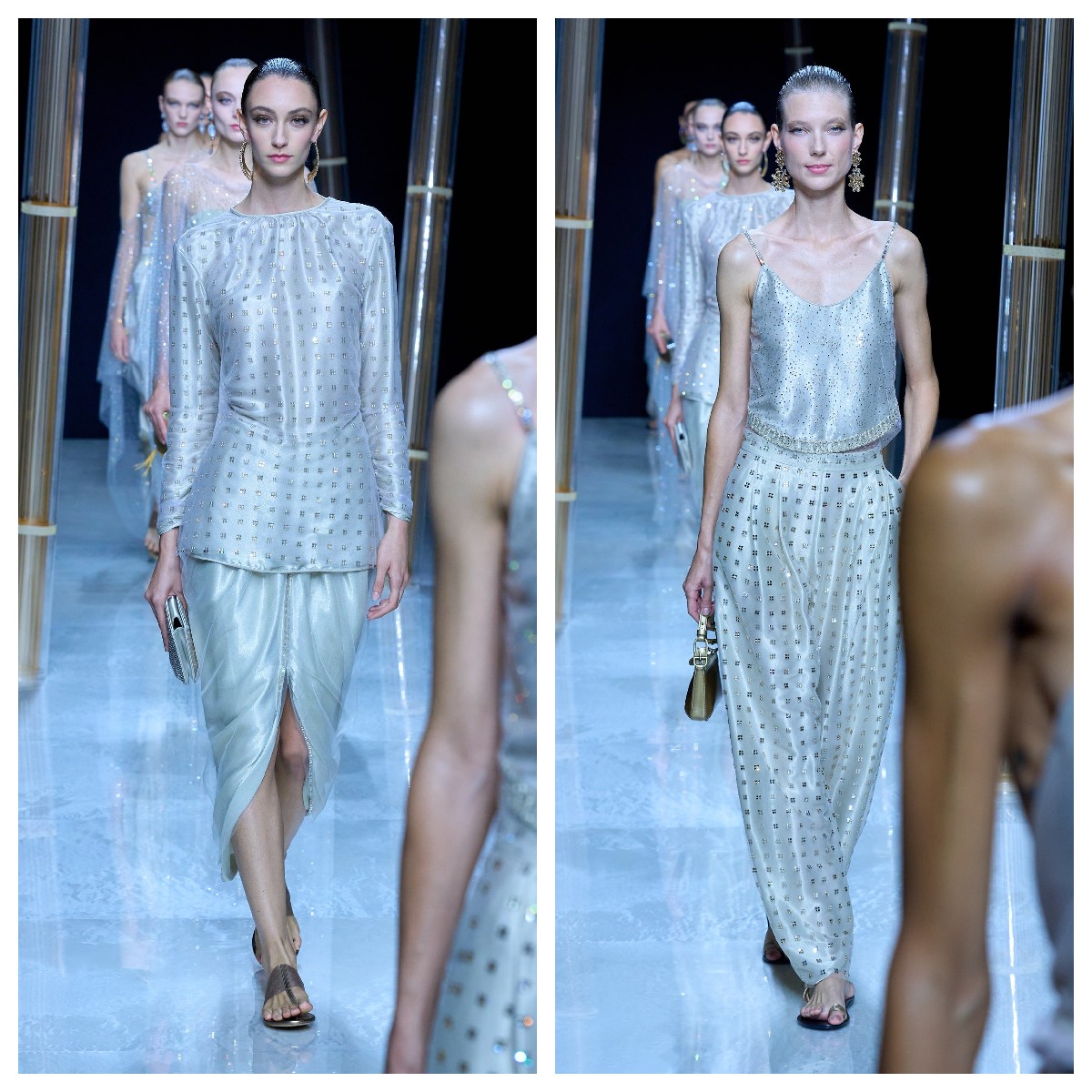 巴黎时装周2023秋冬阿玛尼,阿玛尼armani2022秋冬米兰时装周