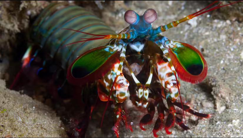 螳螂虾能用多少秒捕食猎物,螳螂虾捕食猎物过程
