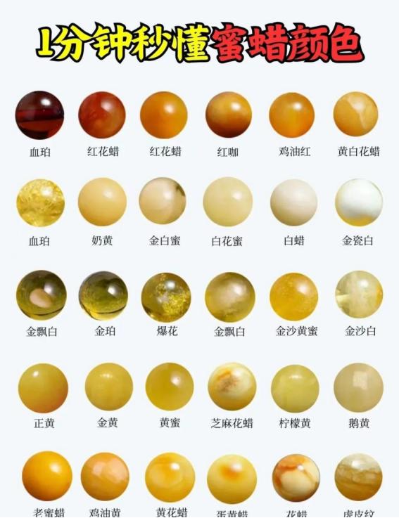 了解最全的蜜蜡知识,不会玩蜜蜡看过来都是干货