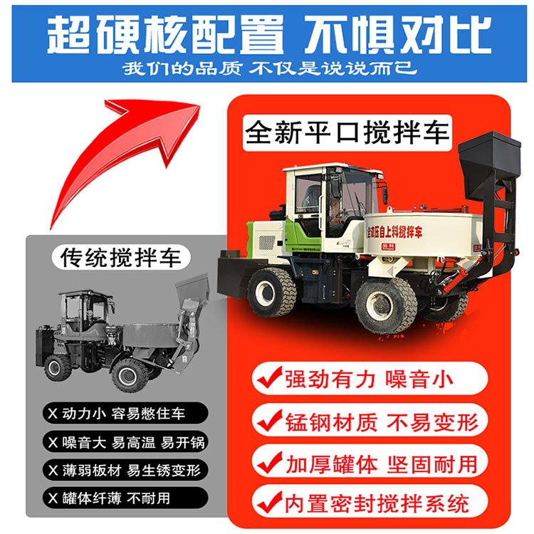 自动上料搅拌车子怎么样,新型自上料搅拌车怎么操作