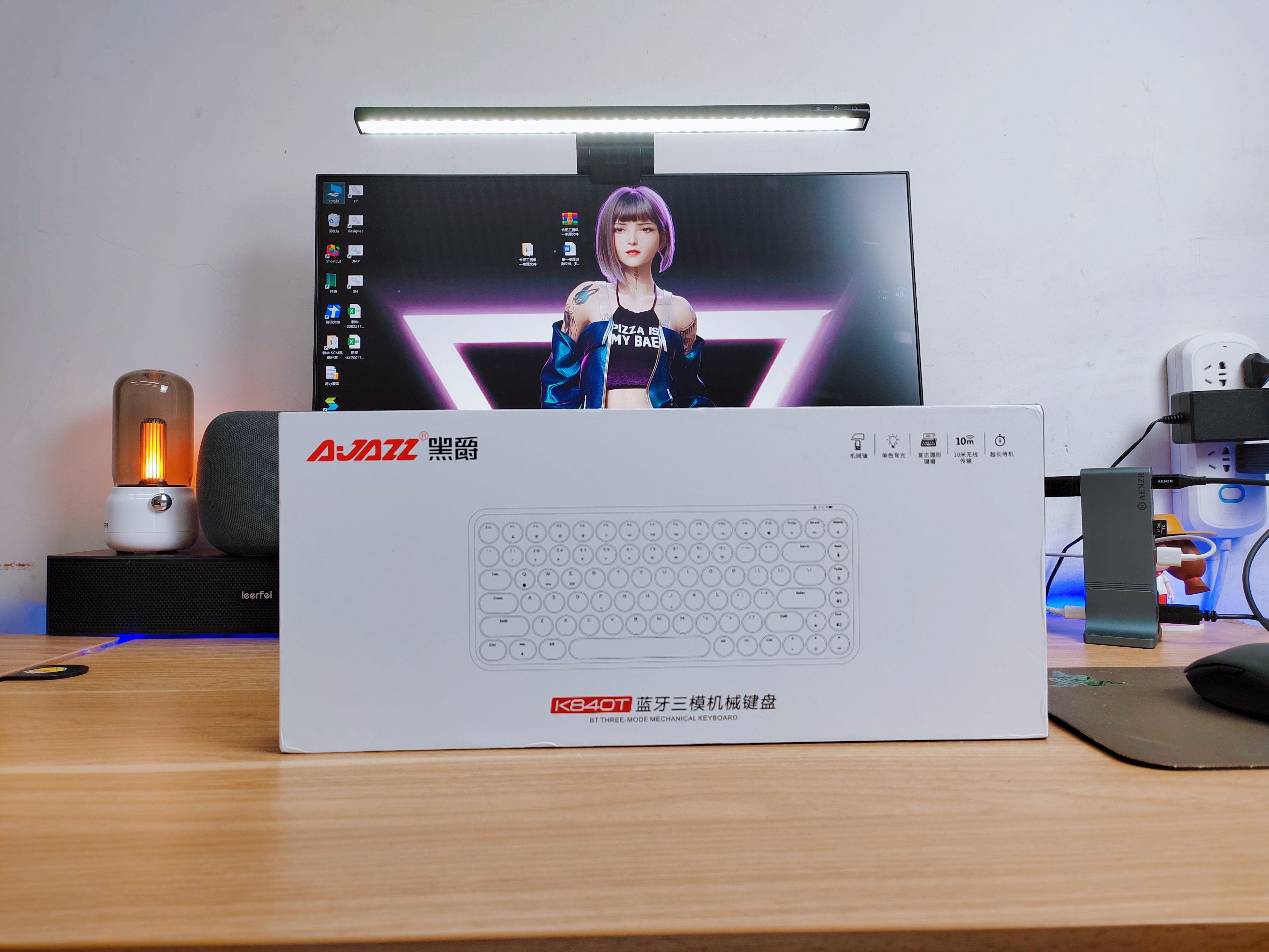 黑爵k680t键盘评测,黑爵ak992三模机械键盘上手简评