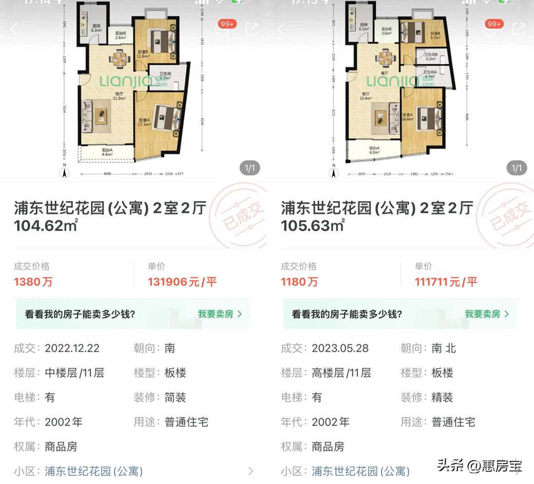 上海楼市降价明显,上海楼市降价前20小区排名