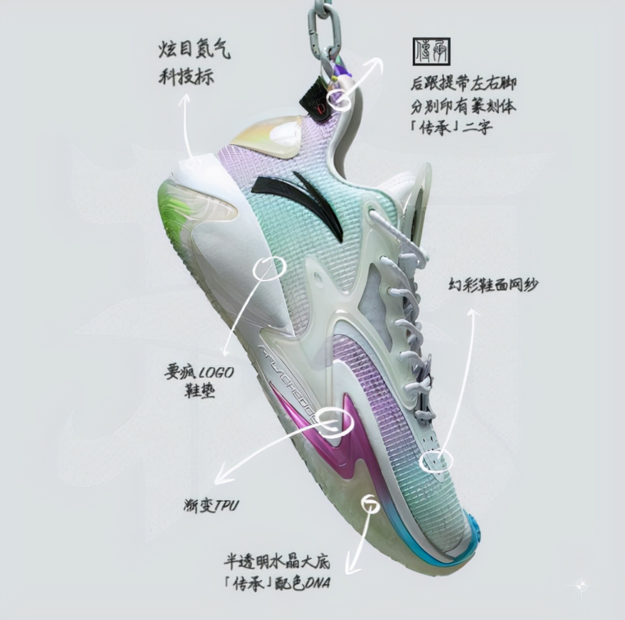 安踏最新签名球鞋,安踏轻狂男篮球鞋