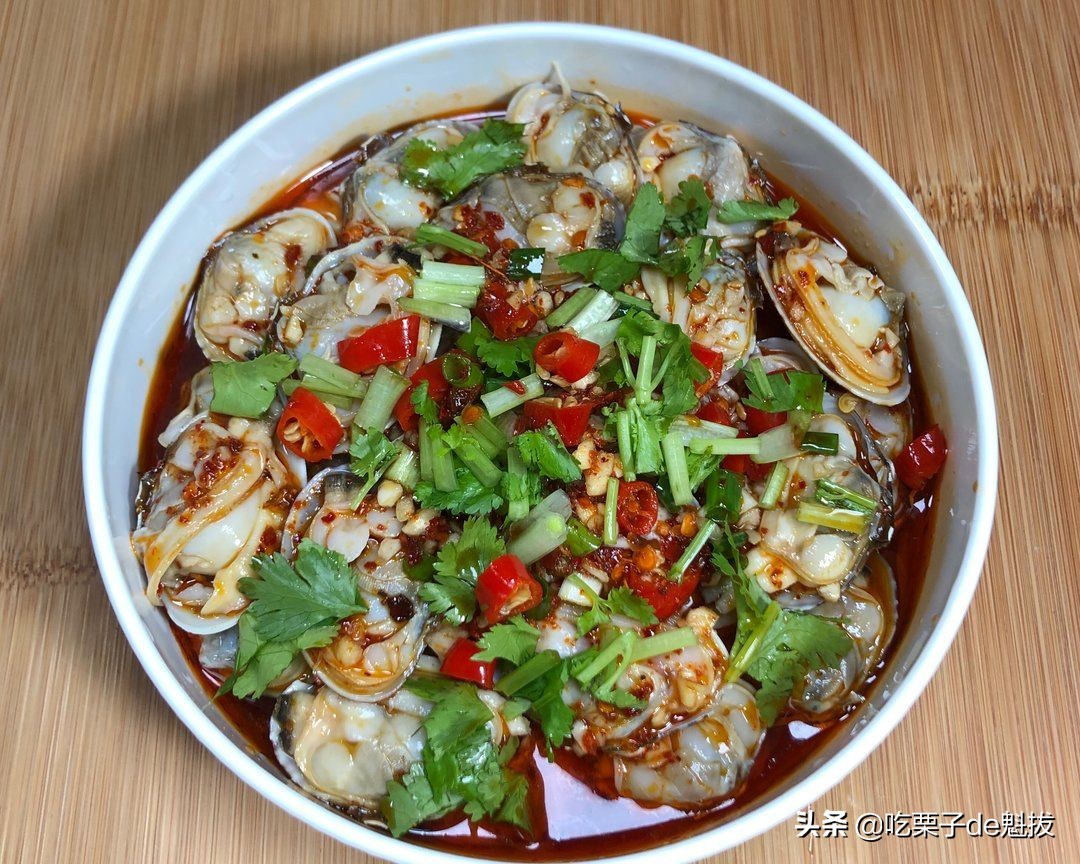 捞汁花甲酸辣爽口一口一个,小龙虾138元12斤3种口味捞汁花甲