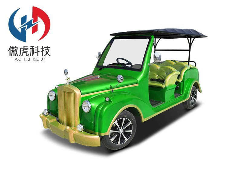 燃油老爷车全封闭观光车,老爷车电动观光车供应