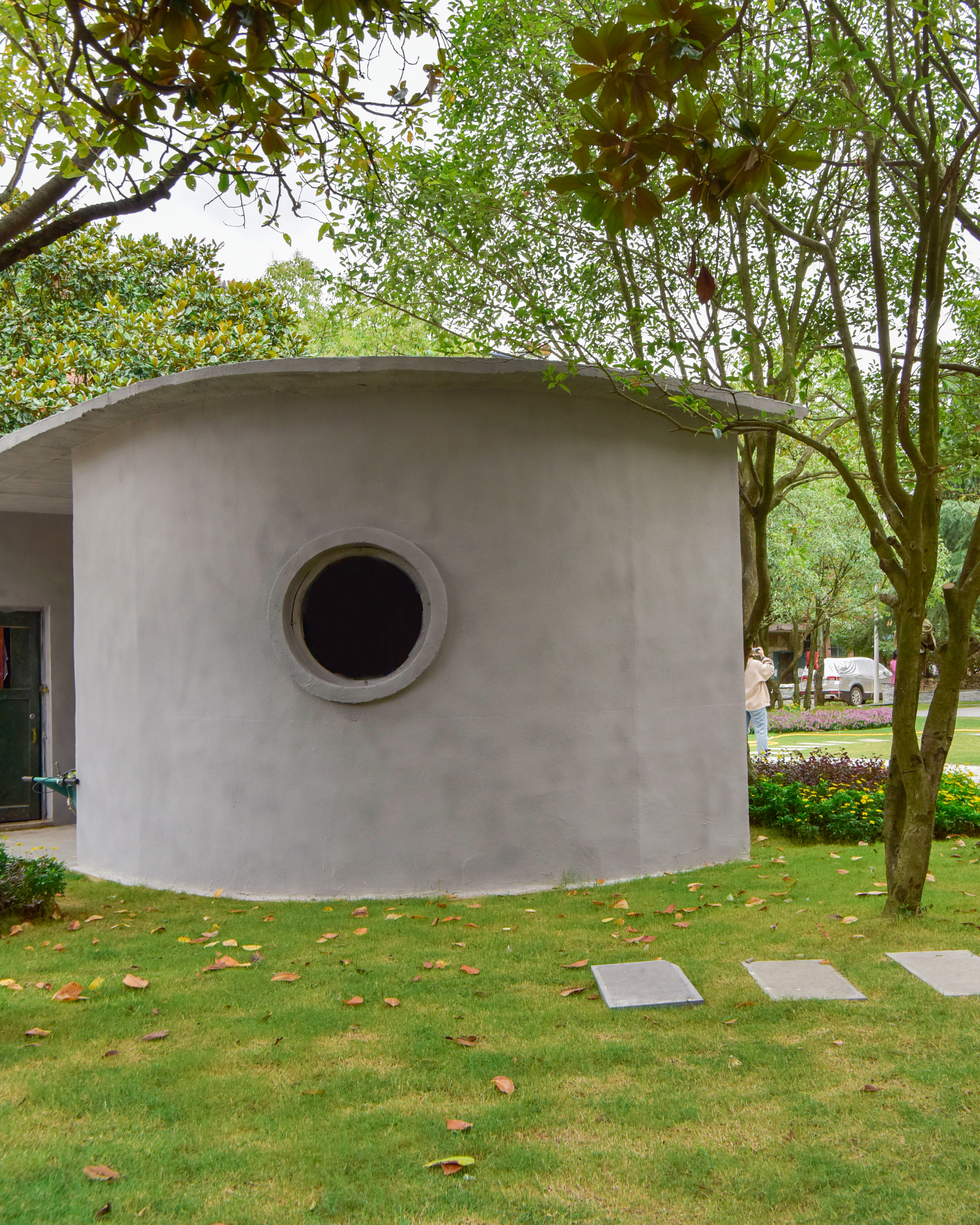 贵阳花溪背街改造效果图,小巷改造小花园