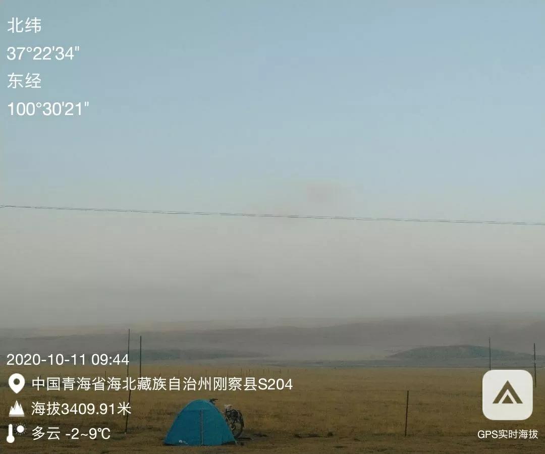 从甘肃翻越祁连山到青海,从肃北到青海沿途风景