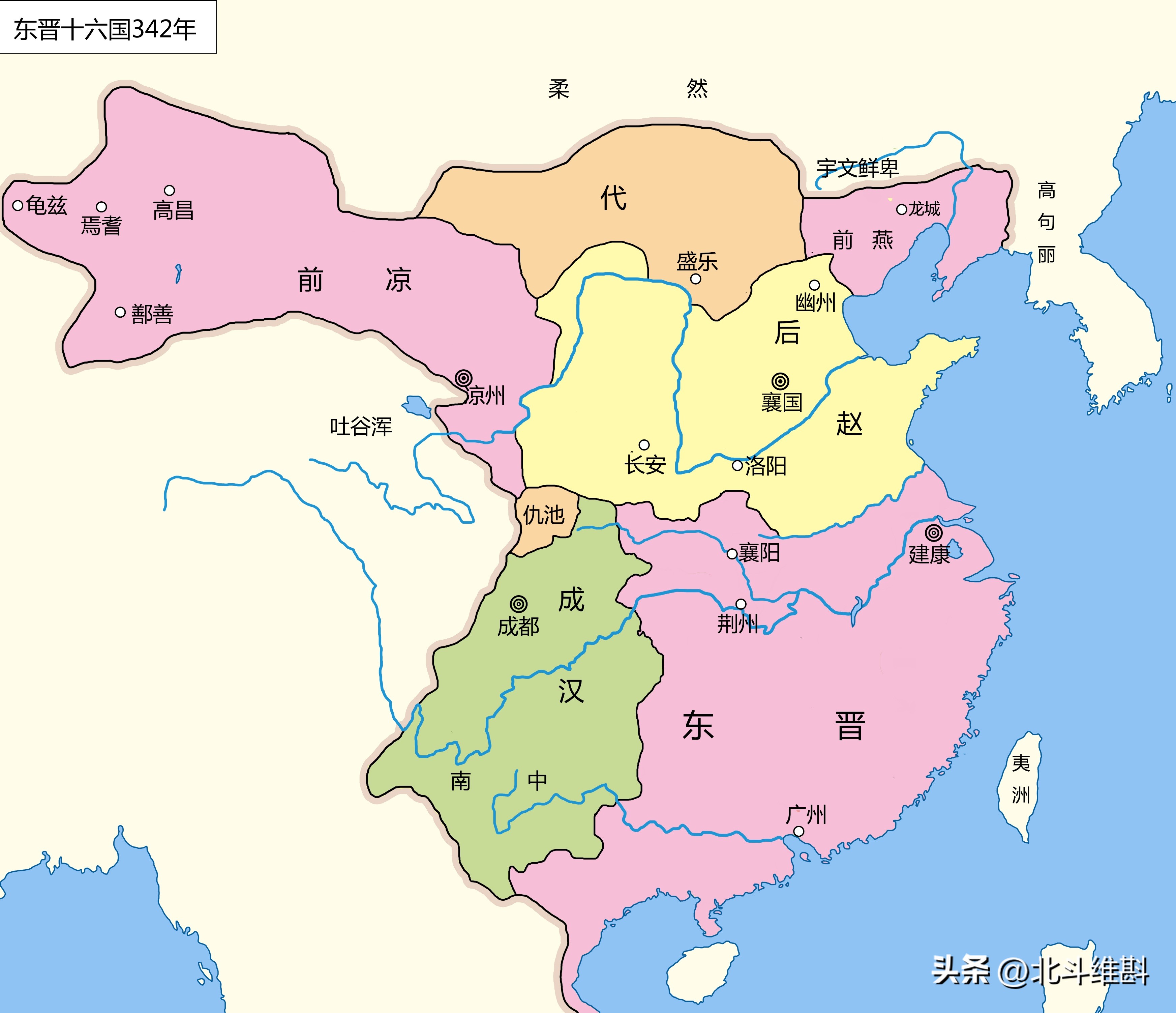 东晋收复中原故土的十次北伐详解,东晋的疆域忽大忽小是什么原因