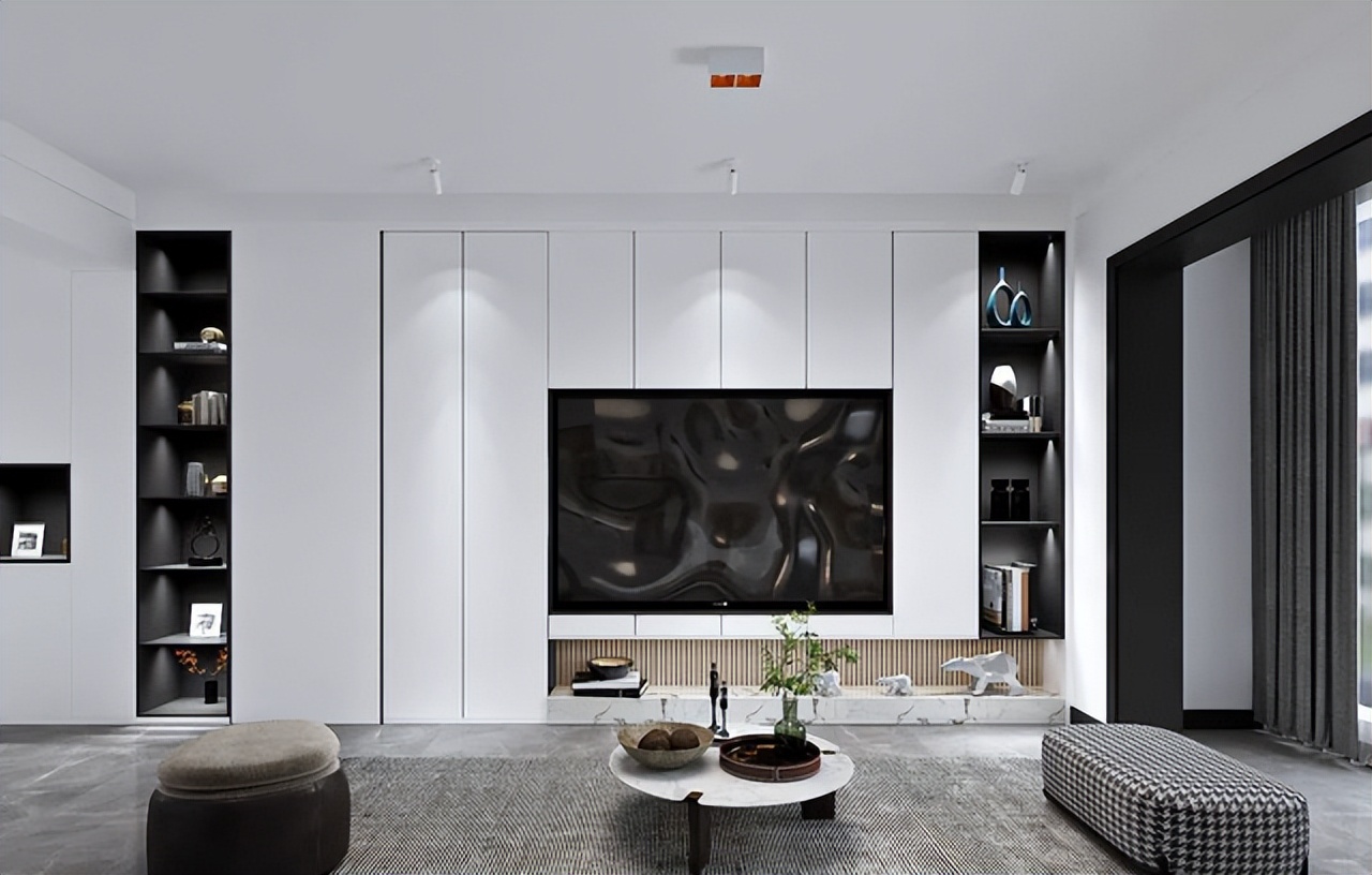 装修风格大全2022新款轻奢风玄关,小三室2022装修风格现代简约轻奢