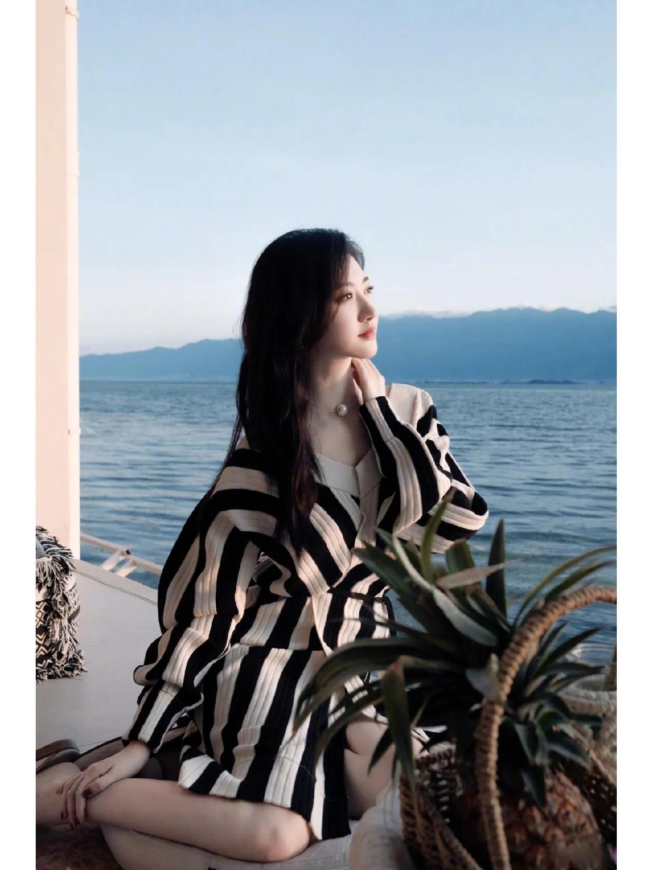 迷倒张继科的景甜,张继科景甜新写真