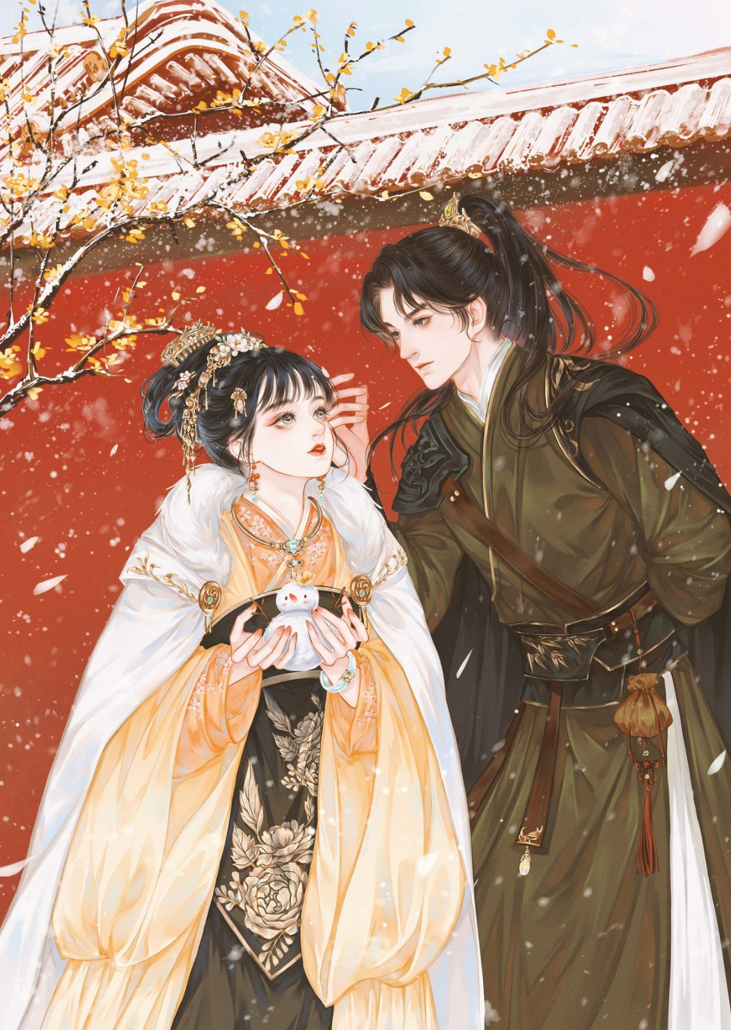 好甜呐,这位插画大大也太会了吧!缺情头的快来收藏啦